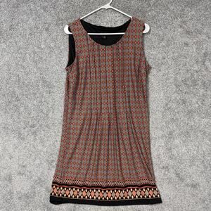 Perceptions Dress 12P Casual Office to Evening Retro Mod Boho Chic Layering